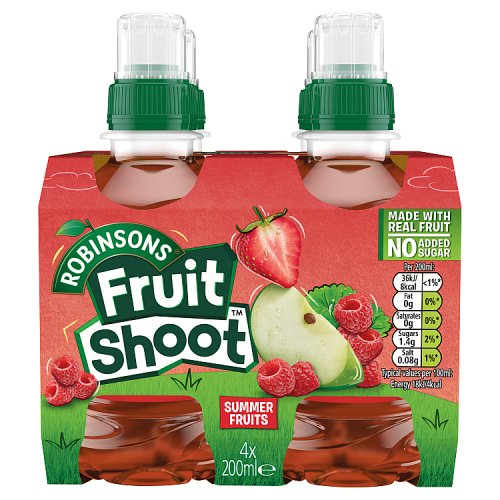 Fruit Shoot Summer Fruits 4pk | High Quality Beverage Product Online - Product Image Fruit Shoot Summer Fruits 4pk | High Quality Beverage Product Online - Product Image